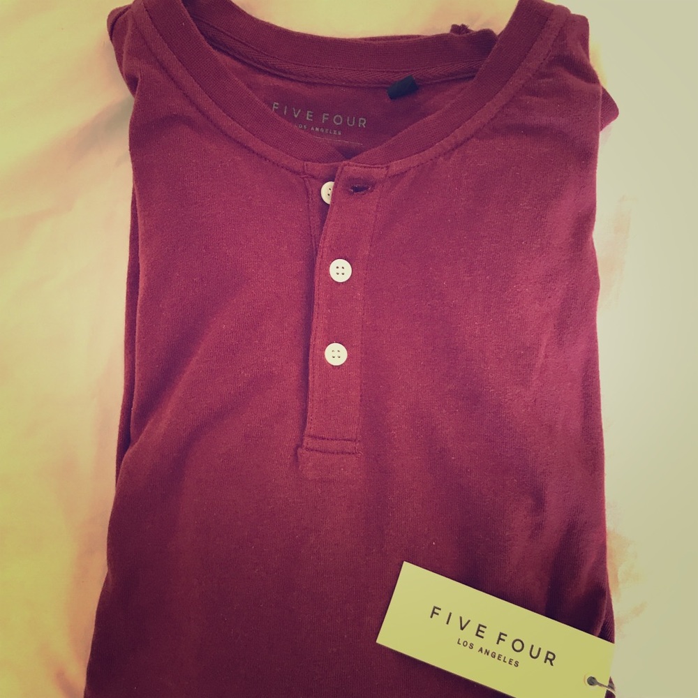 3/4 length Henley